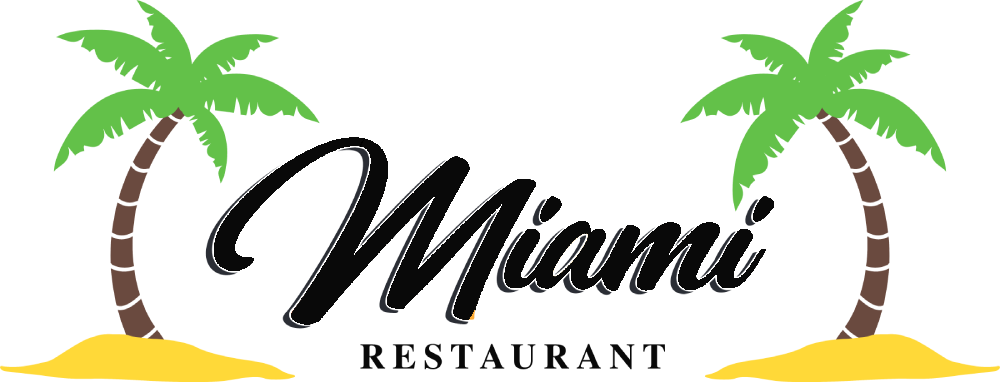 Miami Restaurant - Official Logo blackfull